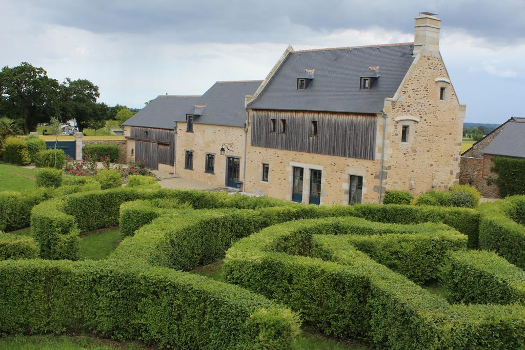 B&B Manoir Du Clos Clin Pleurtuit Exterior foto